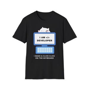Funny Developer T-Shirt: Coding Humor, Geeky Techie Apparel