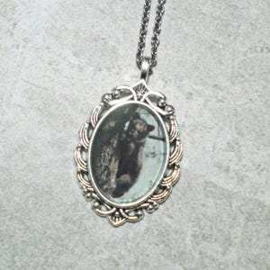 Bear Necklace Jewelry Antique Silver