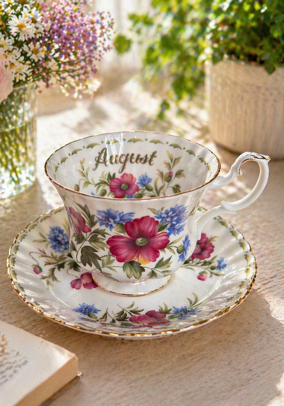 【ロイヤルアルバート】FLOWER OF THE MONTH カップ&ソーサー1-12月セット Royal albert flower of the month - Etsy 日本