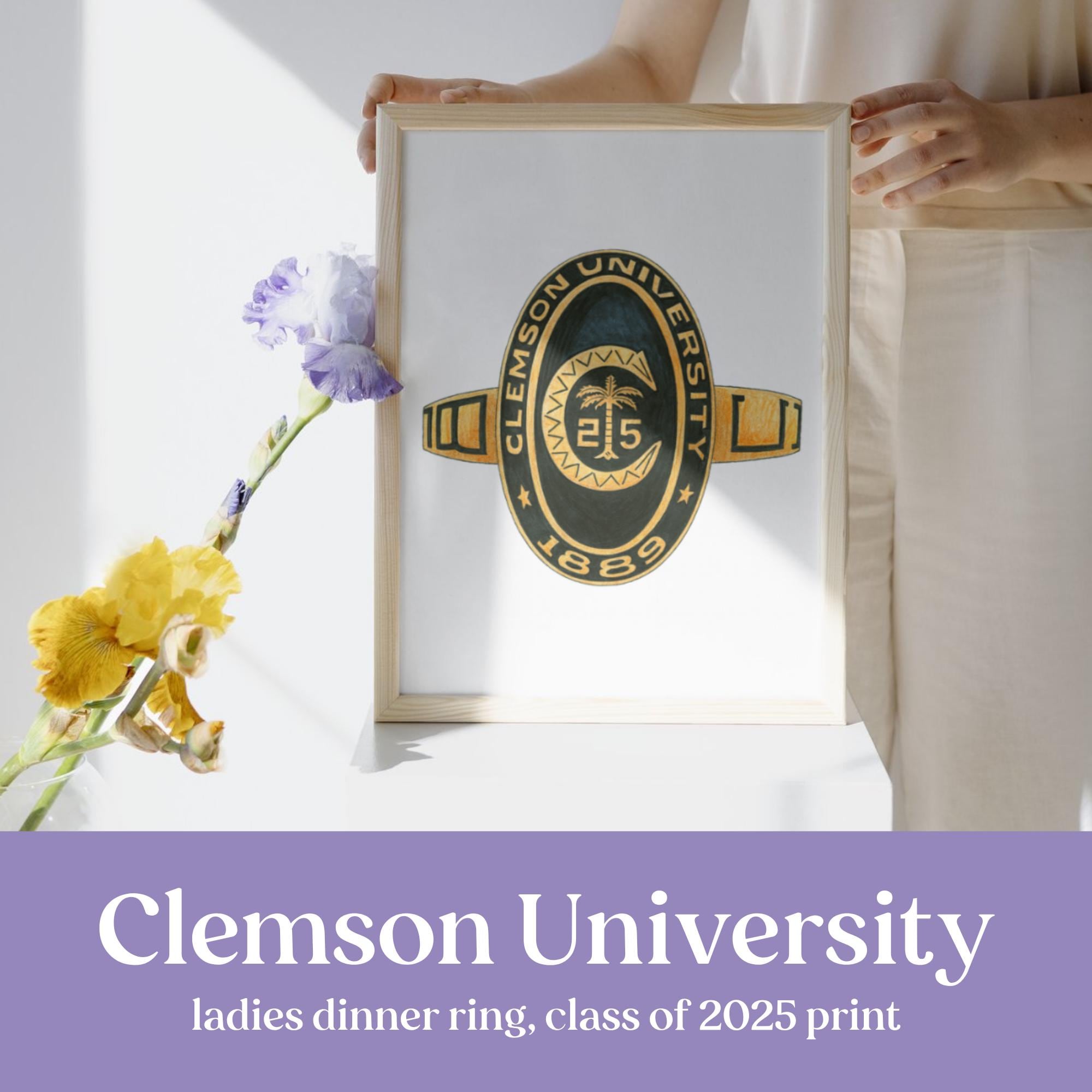 Clemson Alumni Ring Clemson Class Ring For Sale Clemson Class Ring