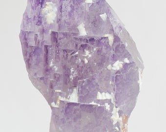 Natural Fluorite Crystal • Rainbow Stone for  • Chakra Energy Decor