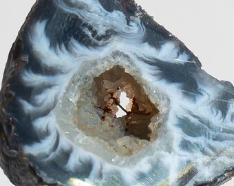 Natural Agate Stone • Decor • Boho Home Accent • Crystal Gift