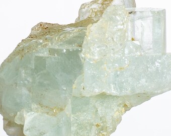 Aquamarine Crystal Gem for Meditation, Energy, Calming Crystals, Natural Blue Gemstone