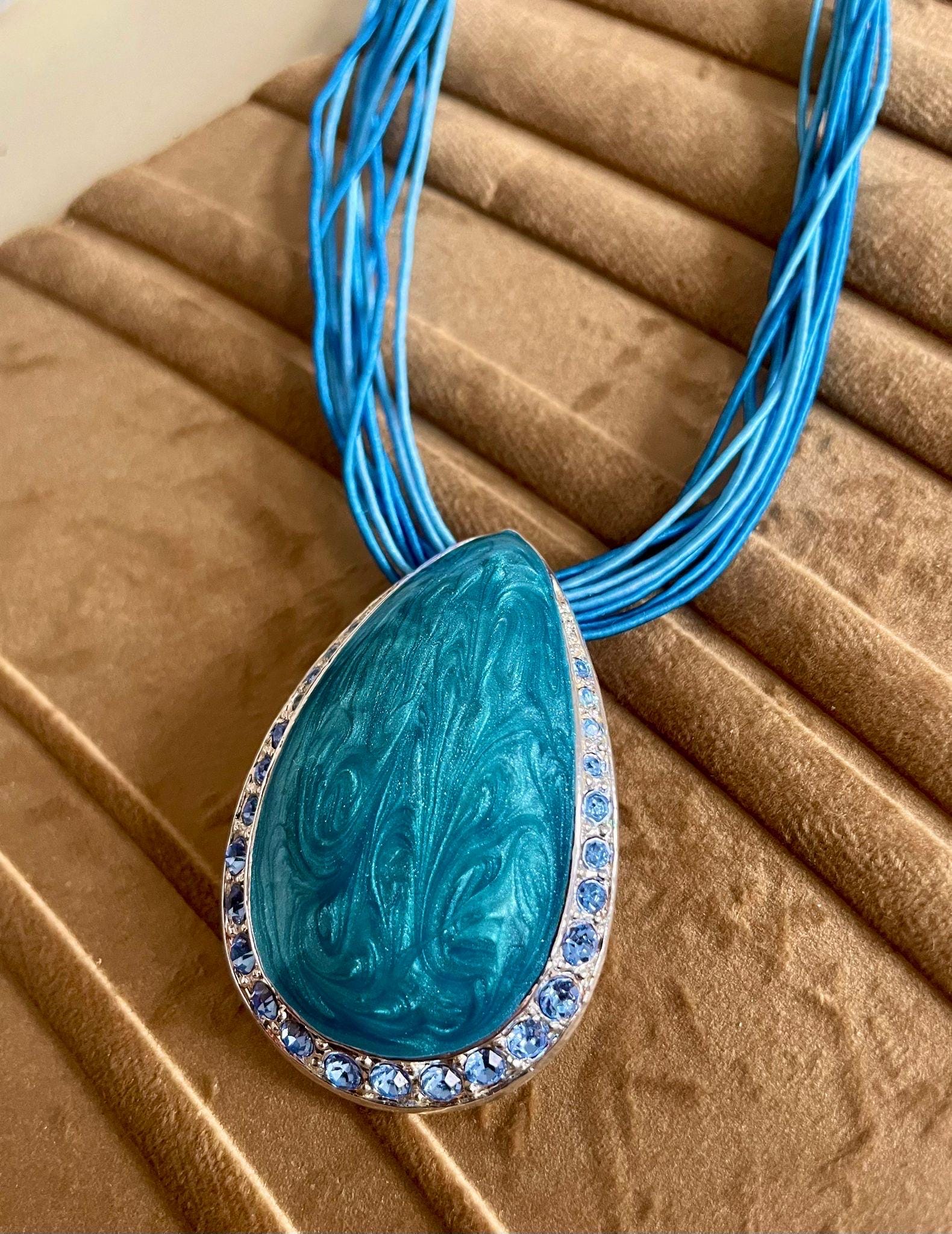 Swarovski Crystal Necklace 1990s - Etsy