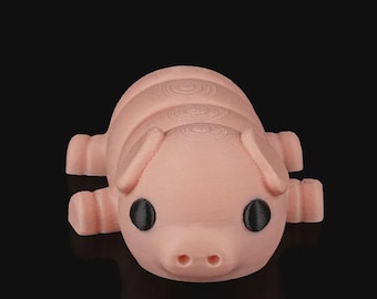 Pig Plop Fidget Keychain – The Cutest Way to Fidget!