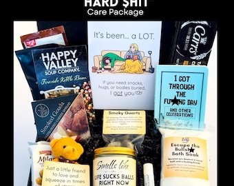 Sending Hugs Funny Care Package, Thinking of You, Hard Times Gift Box, Encouragement gift, Difficult moments