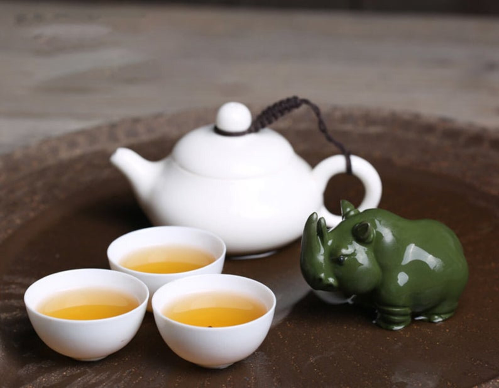 RHINO TEA PET Purple Clay Teapets Chinese Tea Pet Rhino Etsy