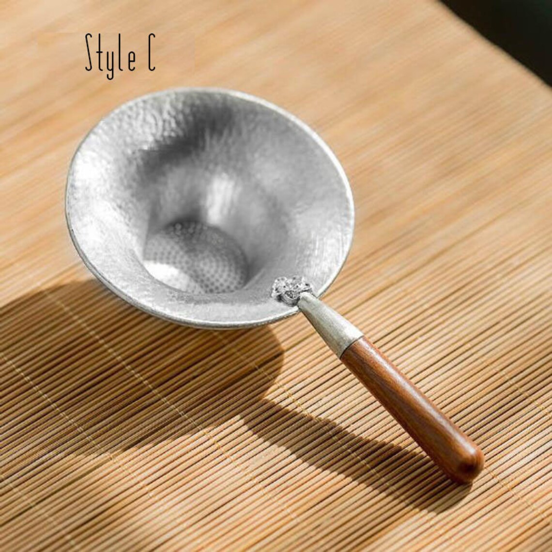TIN TEA STRAINERS Handmade Strainers Chinese Tea Filter Etsy