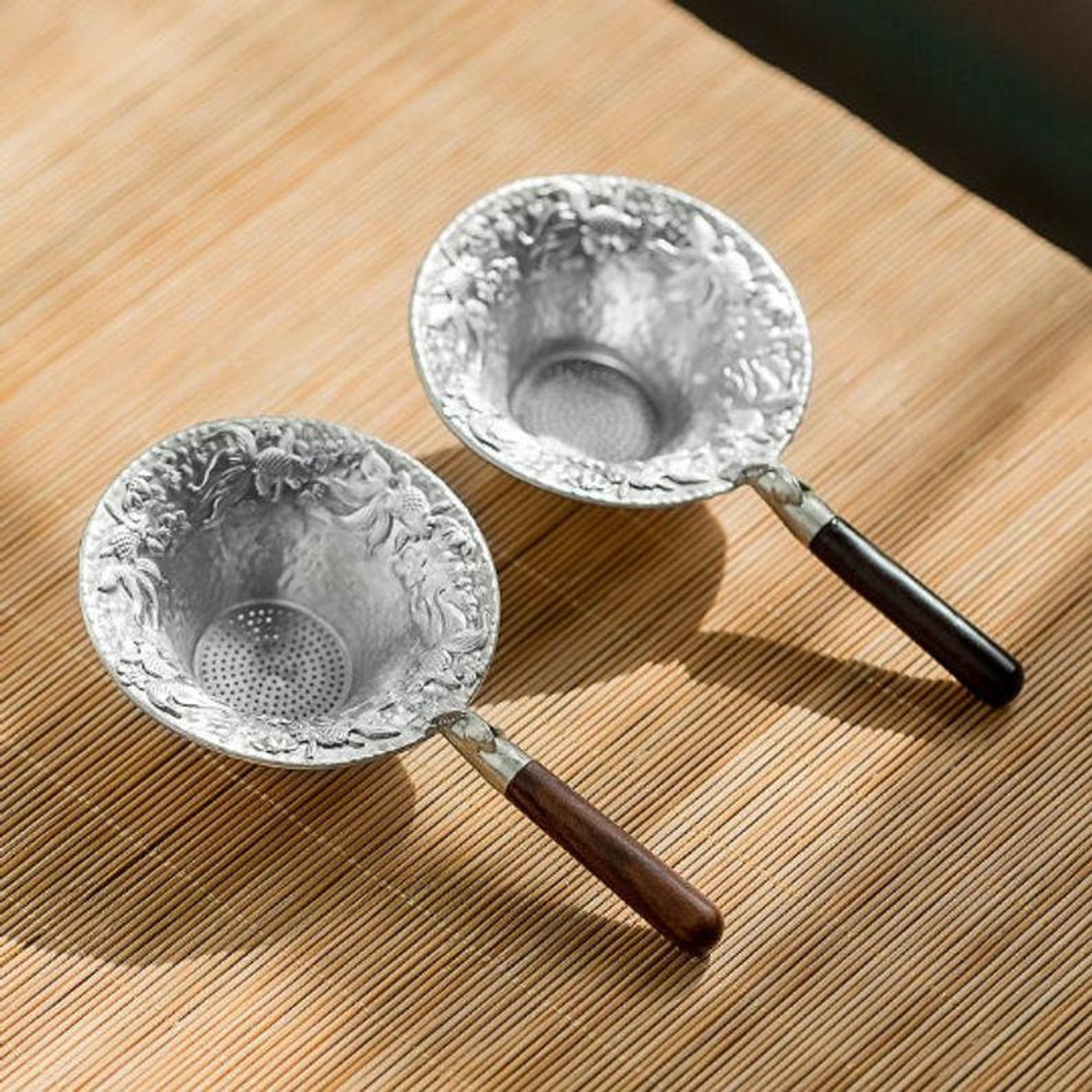 TIN TEA STRAINERS Handmade Strainers Chinese Tea Filter Etsy Polska