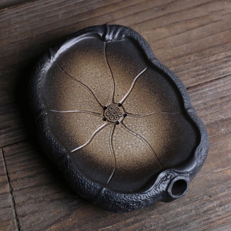 BLACK CERAMIC TRAY Serving Dish Tray Handmade Platter Etsy