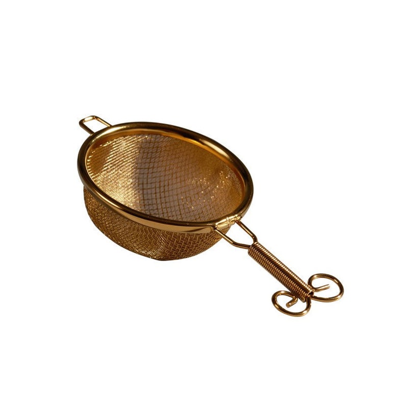 COPPER TEA STRAINER Double Layer Filter Tea Copperware Etsy