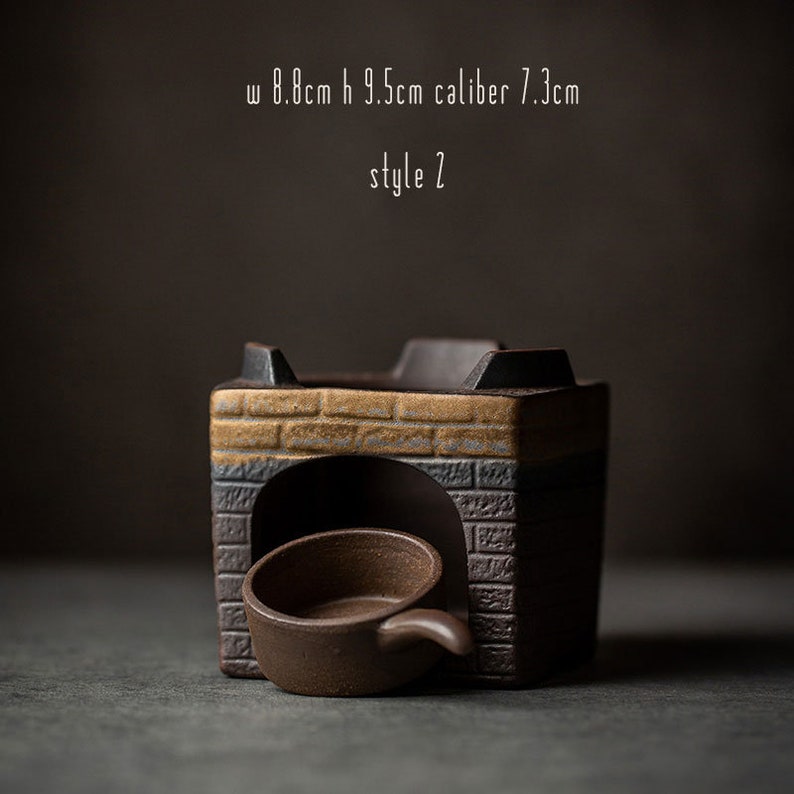 THETASTESTYLE Ceramic Teapot Stoves 5 Styles Gold Mud Etsy