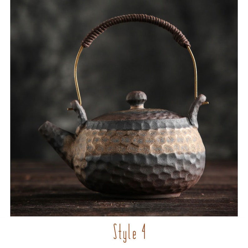 THETASTESTYLE Japanese Ceramic Kyusu Teapots Tea Warmer Etsy