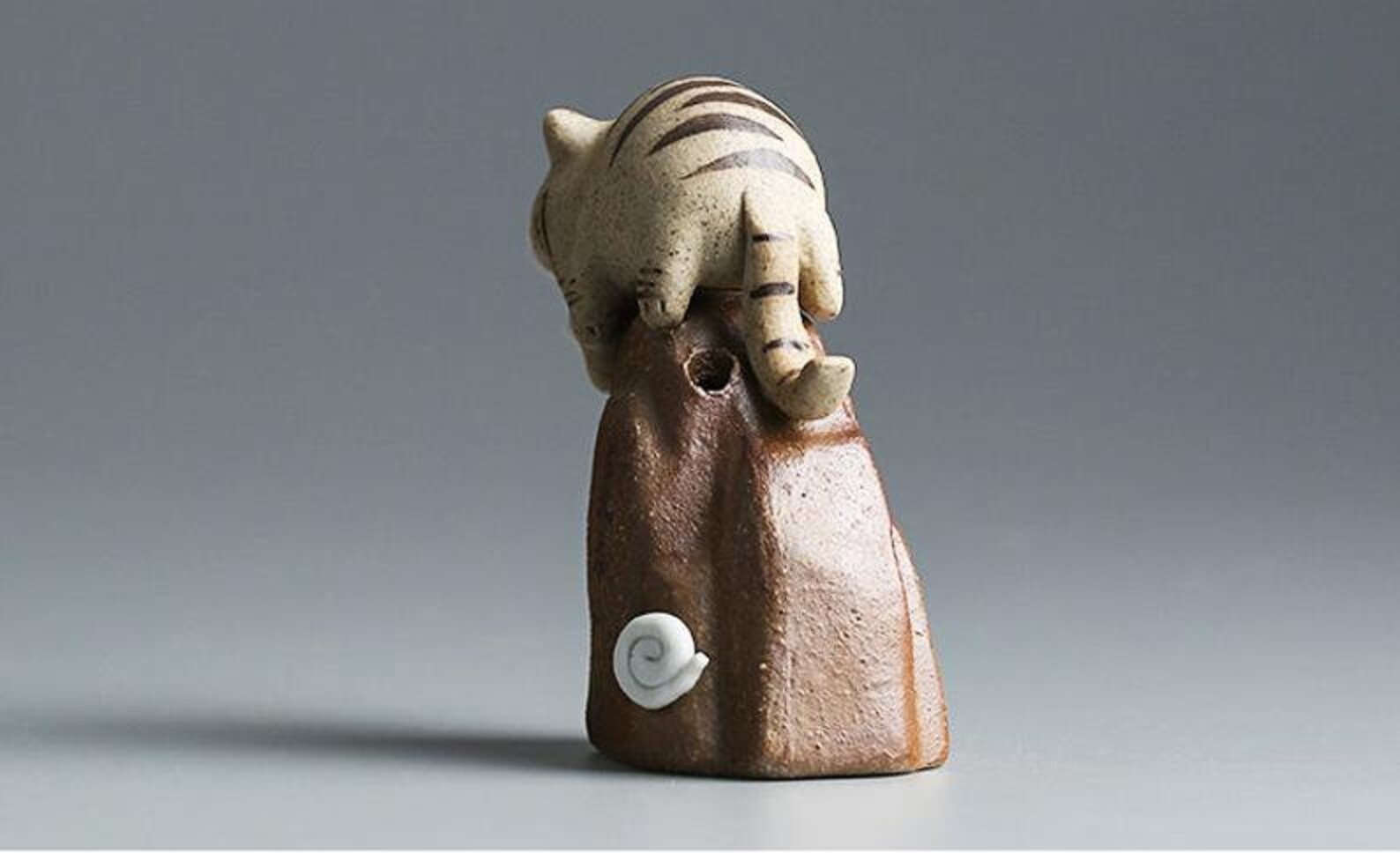 CERAMIC TEA PETS / Tiger Tea Pet / Handmade Tea Pet / Tiger Etsy