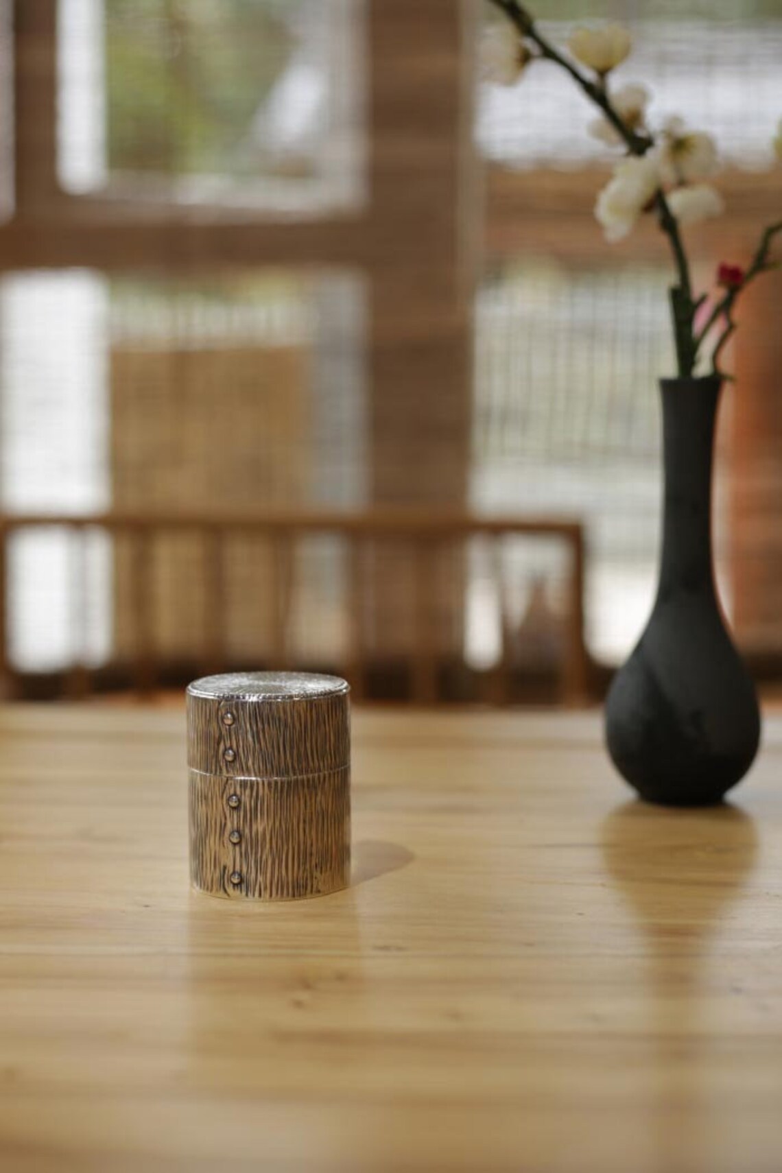 Handmade Tea Can 999 Silver Japanese Style Herbal Tea | Etsy