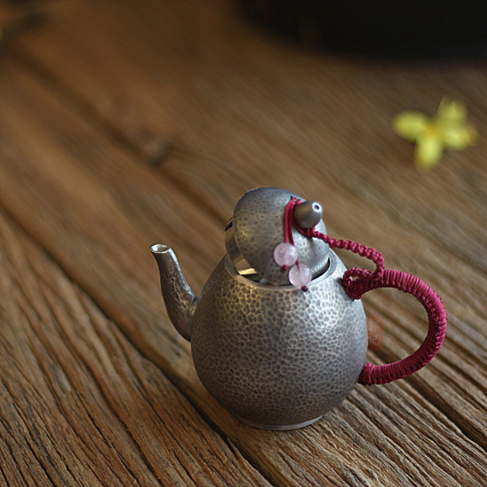 Handmade Teapot Pure 999 Silver 100ml 110gr Japanese Style Etsy