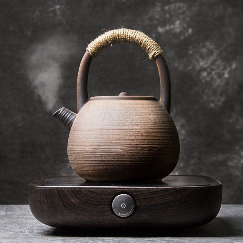 THETASTESTYLE Big Capacity Ceramic Teapot Tea Gift Retro Etsy