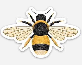 Bumble Bee VINYL WATERPROOF STICKER
