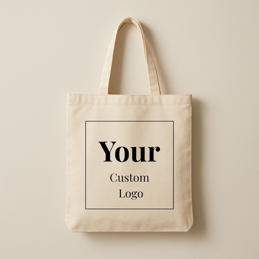 Bulk Custom Tote Bags With Your Personalized Logo - Reusable Cotton ...
