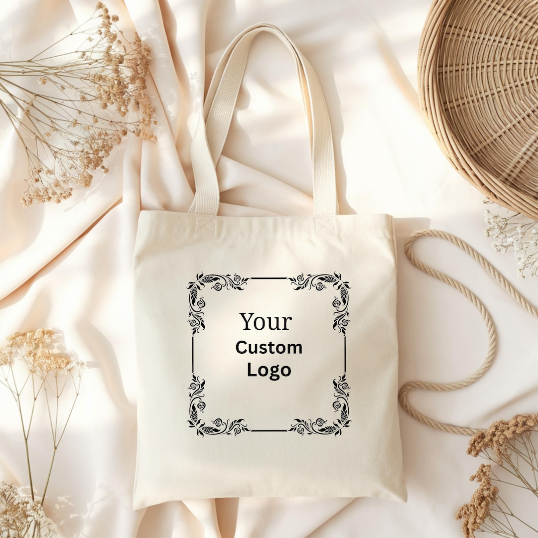 Custom Tote Bag With Your Logo | Personalized Canvas Tote | Promotional ...