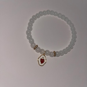 Perlen Heiliges Herz Armband