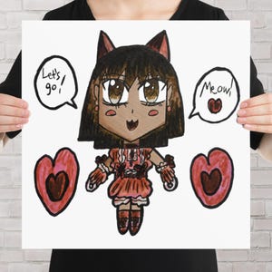 k on poster cutecore