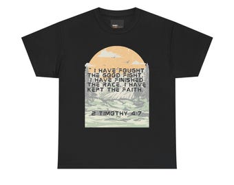 Pastor Brent Smith Memorial Illustration T-shirt - Sceniskt solnedgångslandskap