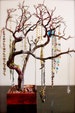 30' Red Jewelry Tree / Jewelry Organizer for East coast customers 