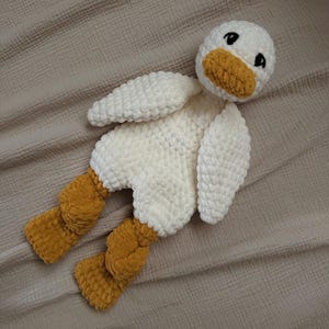 Crochet Duck Snuggler