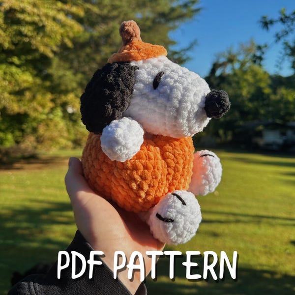 Puppy pompoenpatroon