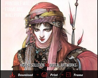 579+ Yoshitaka Amano - Japanese Artist, Illustrator, Character