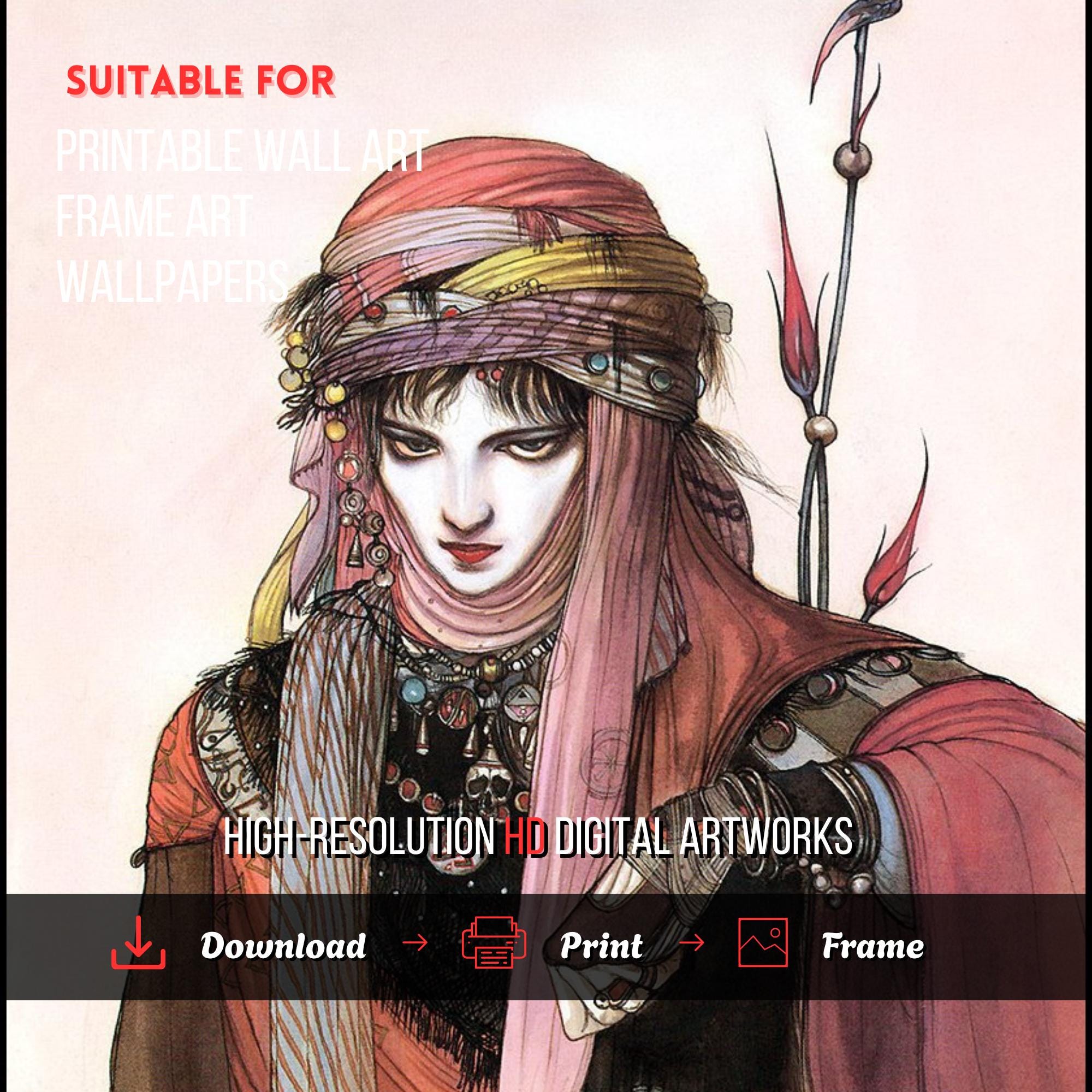 579+ Yoshitaka Amano - Japanese Artist, Illustrator, Character