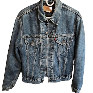 Veste camionneur vintage Levi&#39;s Type III : Troy Mills Wool Lined, 1970s