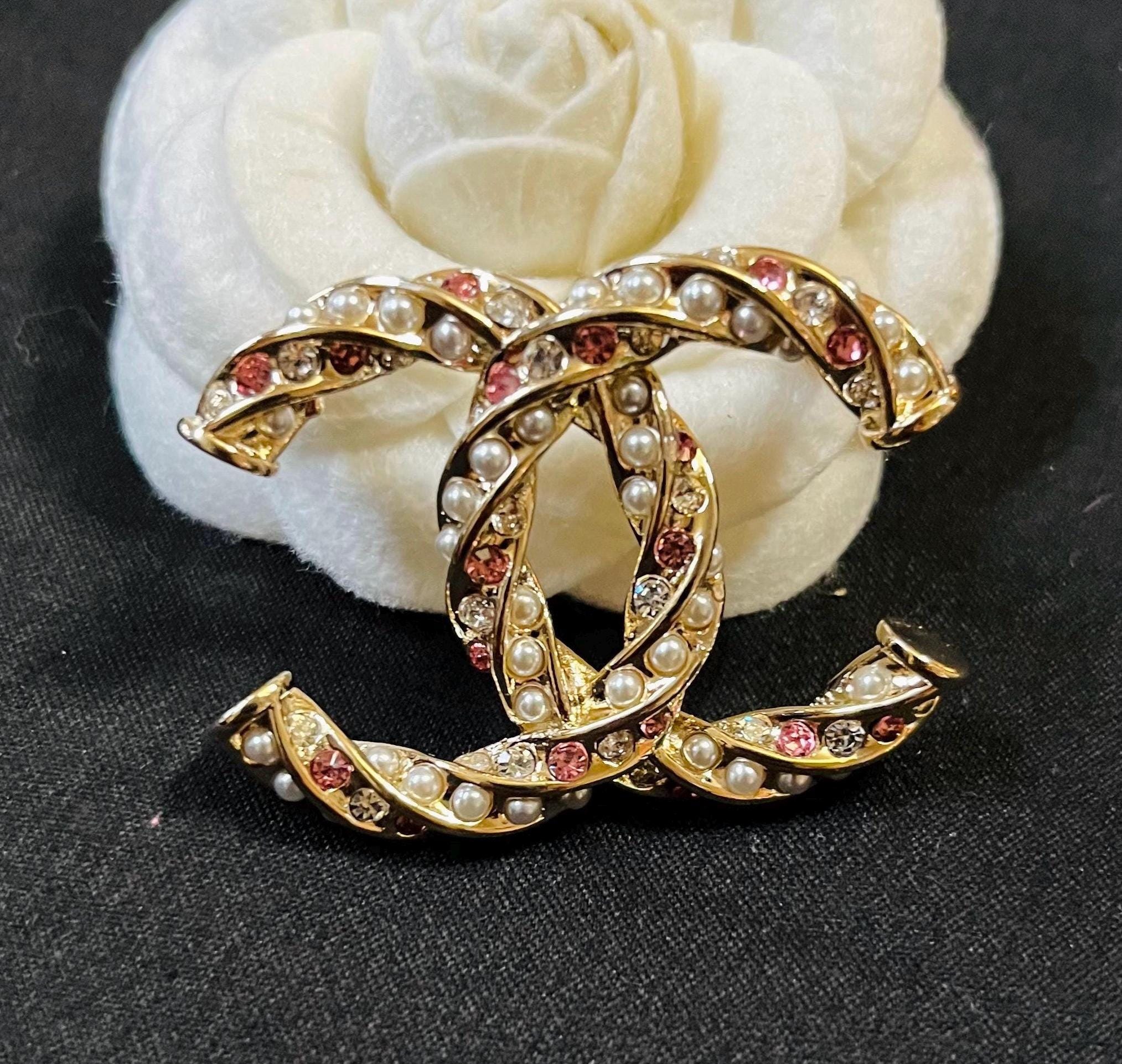 Chanel Logo Gold - Etsy