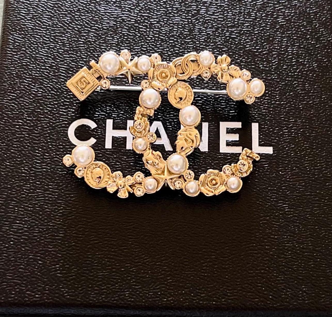 Brooch Chanel - Etsy