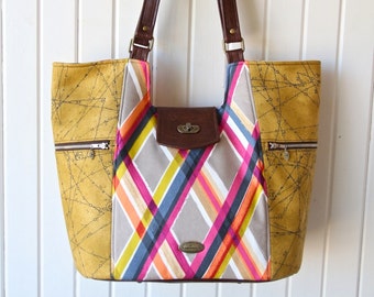 The Mimosa Market Tote- PDF Sewing pattern