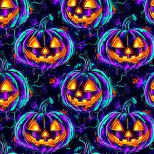 Neon Kürbis Stoff 100% Baumwolle,Halloween Neon Kürbis Bastel Baumwolle,Plüschtier Material,Amigurumi Stoff,Nähen Kawaii,Stoff Beutel