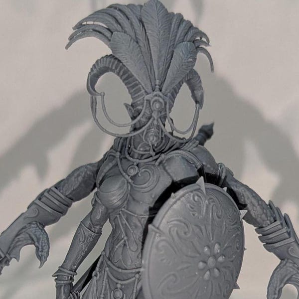 Greater Lust Demon (unpainted) for Role Playing Games, DnD, Wargames, One Page Rules