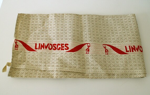 COPPIA Vintage Non Usato Lino Francese torchons Tea asciugamani