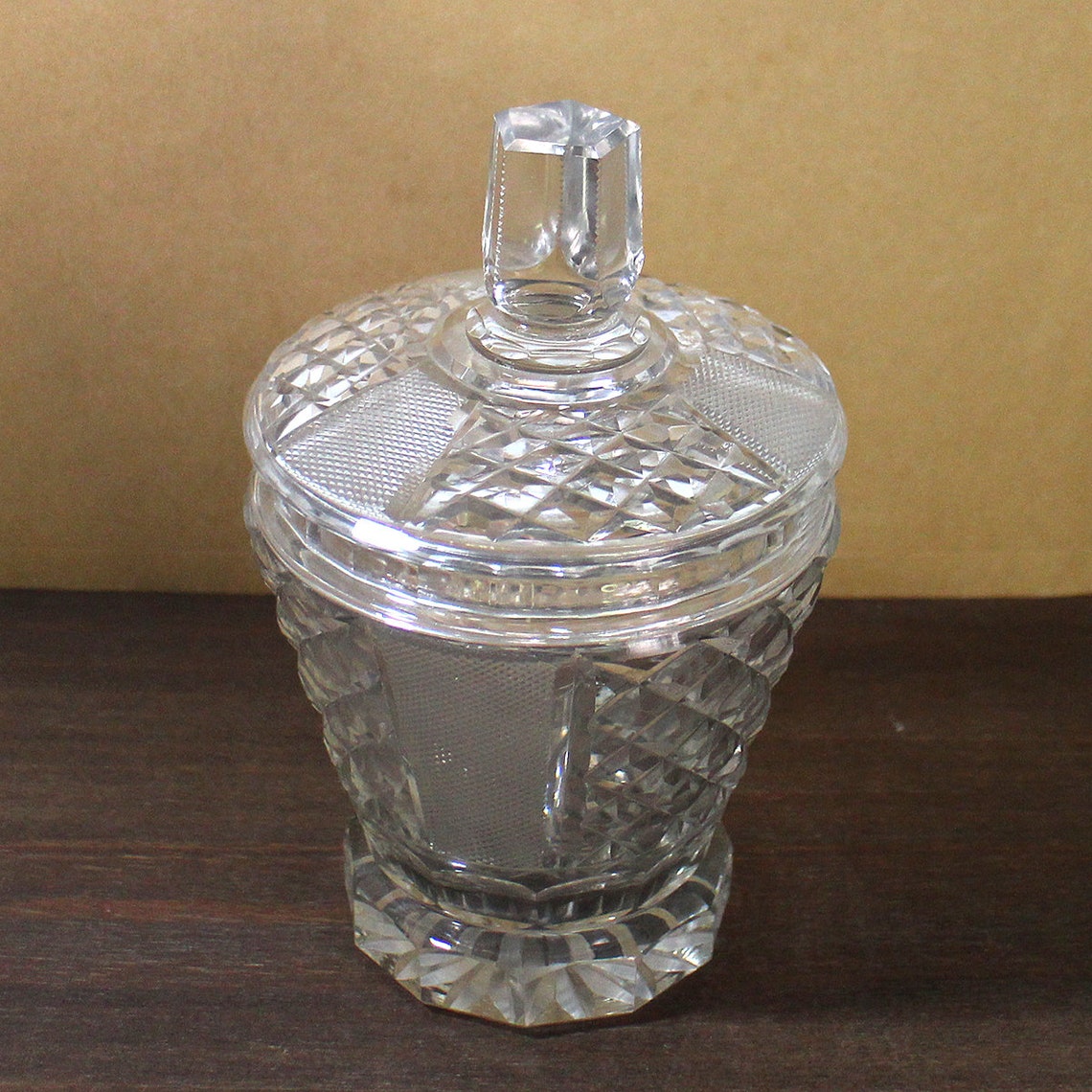 Vintage Glass candy jar Candy Box Sweets Box Candies Box Etsy