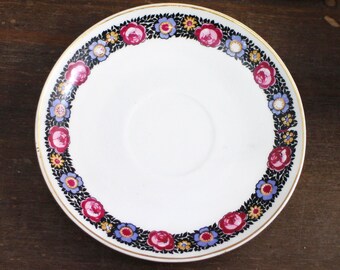 6 Antique Plates - Vintage Plates 1920s - Suisse Langenthal - Switzerland