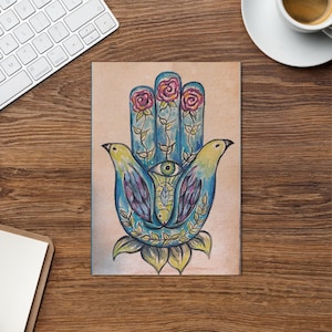 Hamsa Greeting Card