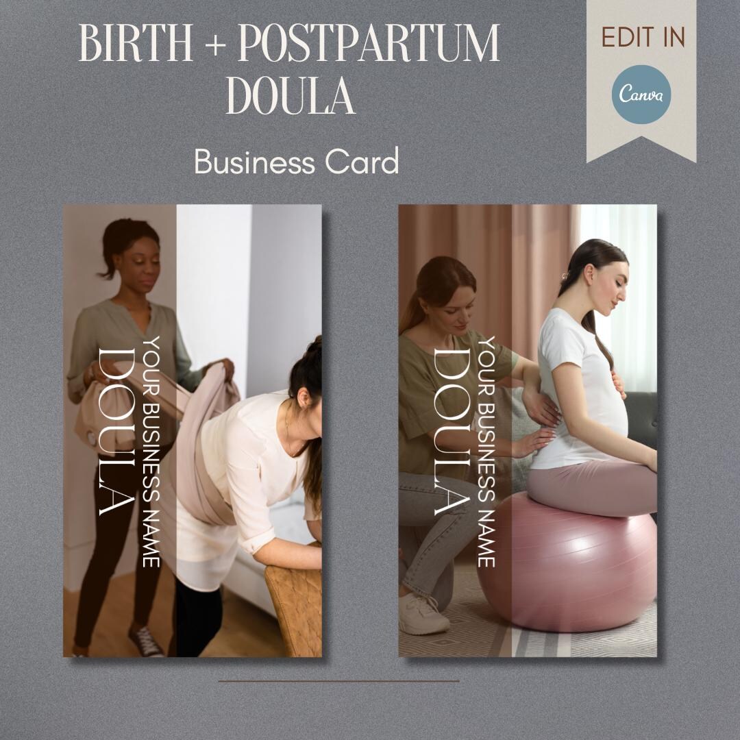 Doula Business Cards - Etsy