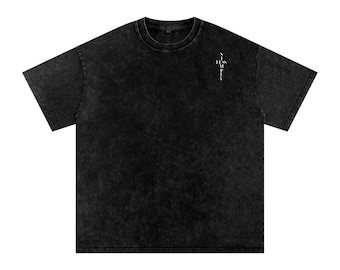 Snow Wash T-Shirt | 250 GSM Vintage Tee, American Made