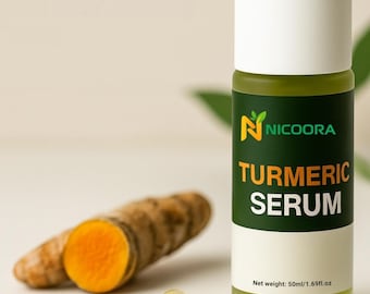 Turmeric Face Serum | Brightening & Nourishing Skincare!