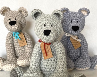 Crochet Bear Earth Friendly Yarn