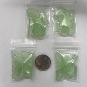 Teal Faux Beach Glass Pieces – Frosted Craft Glass for Jewelry, Mosaics, Art Deco, Coastal Crafts & Glass Art