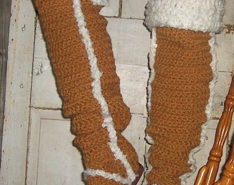 Crochet Pattern Boots ----------------  Thigh High Uggs---------Street Boots-------- WOW check these out