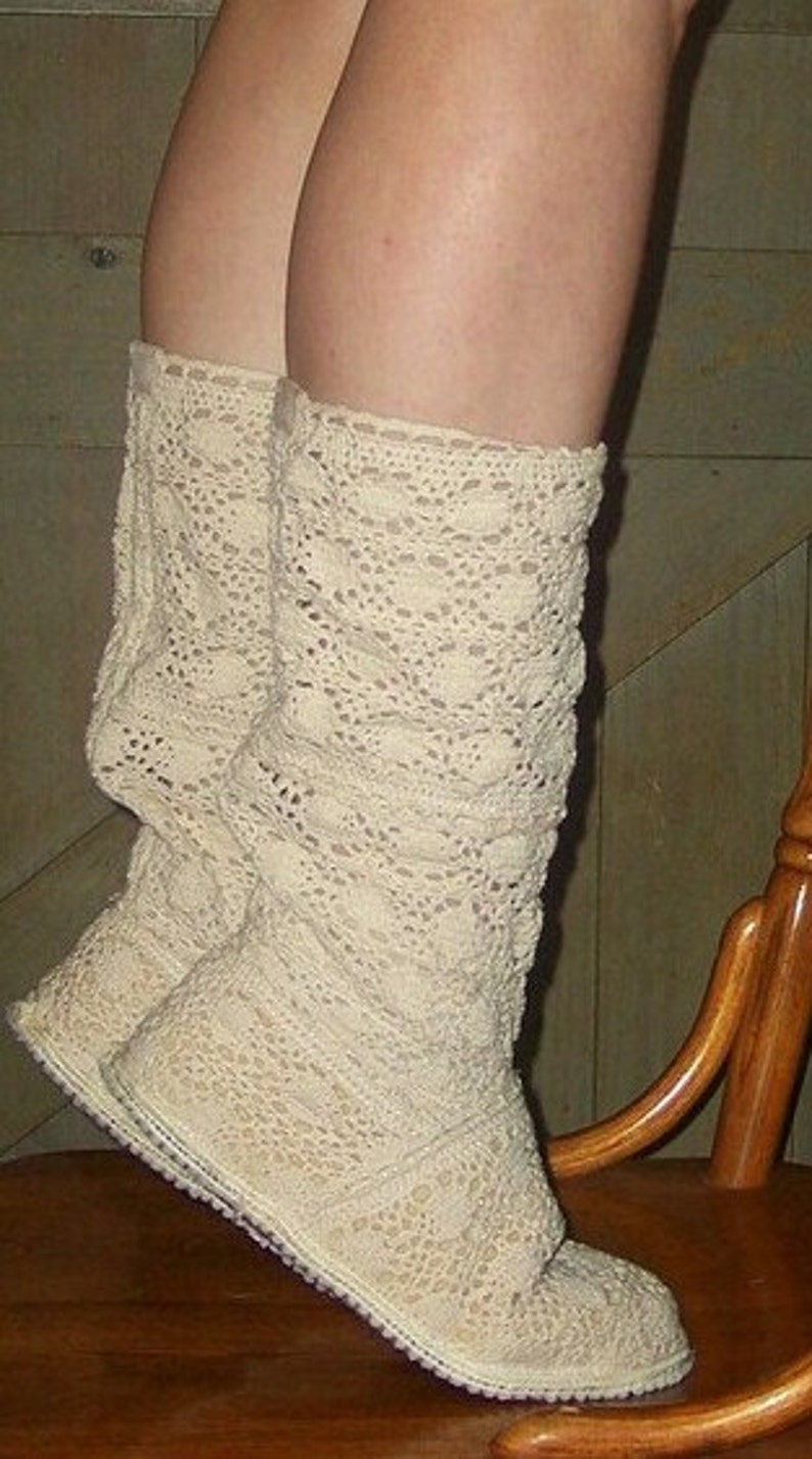 Sewing Pattern Boots Lace Boots Made From Etsy