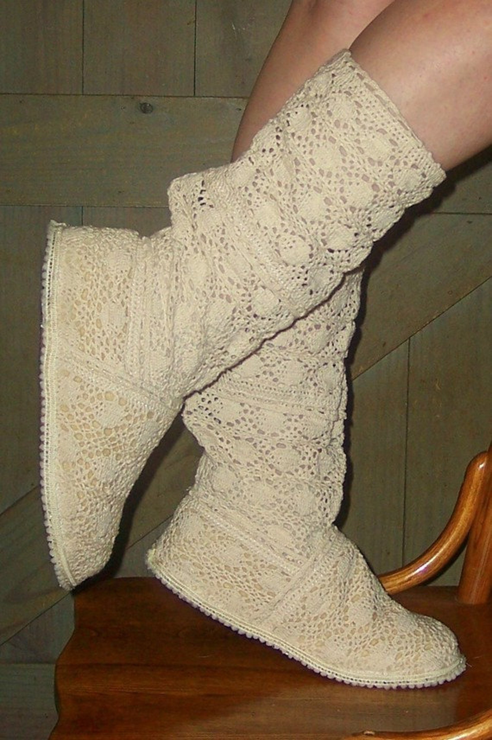 Sewing Pattern Boots Lace Boots Made From Etsy